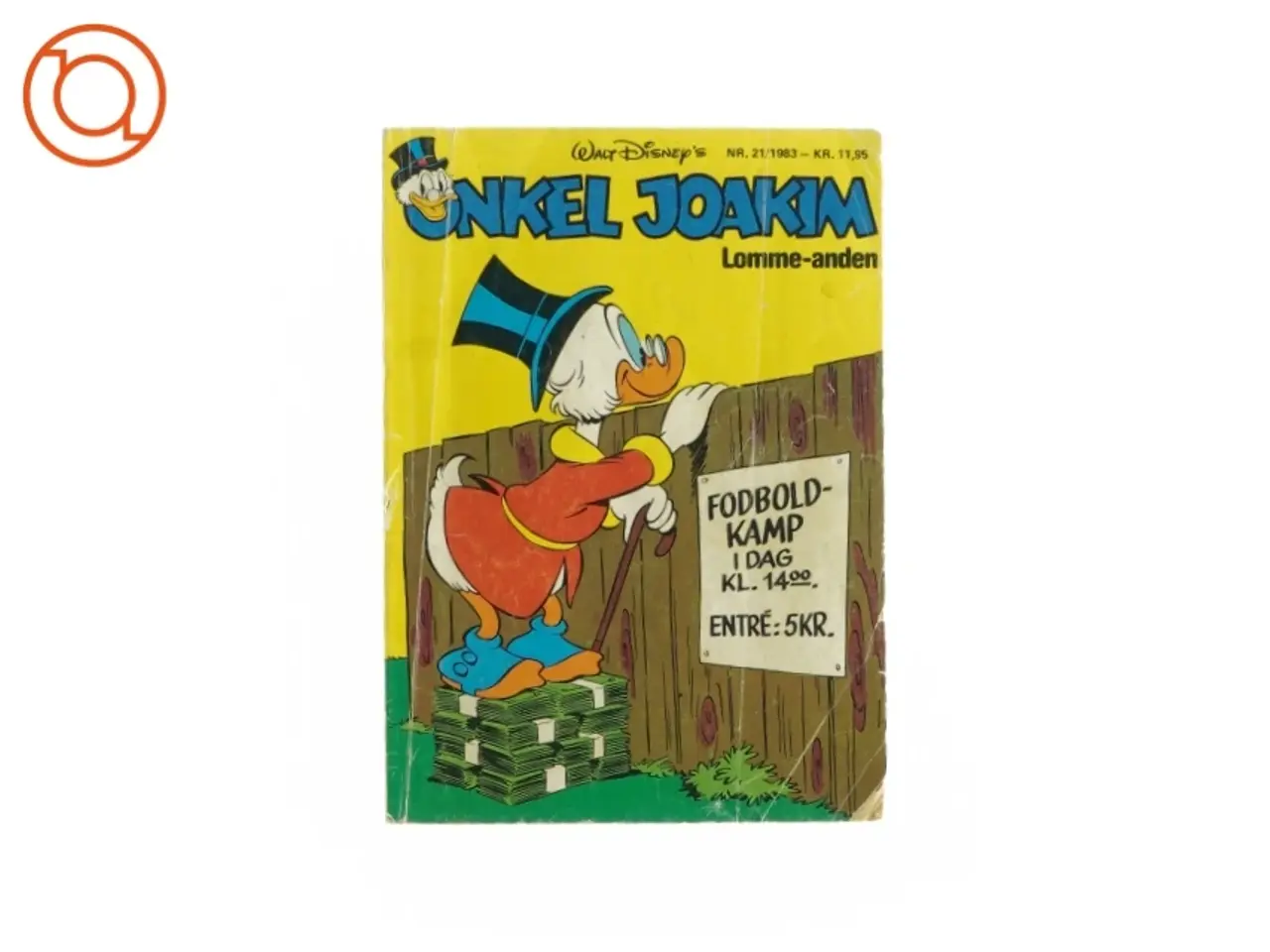 Billede 1 - Onkel Joakim Lomme-anden (bog)