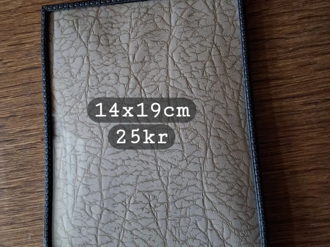 Billede 1 - Metalramme med buet glas.