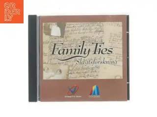 CD-rom Family Ties Slægtsforskning
