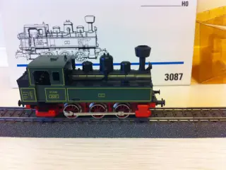 Märklin KLVM 3087 analogt damplok (som nyt)
