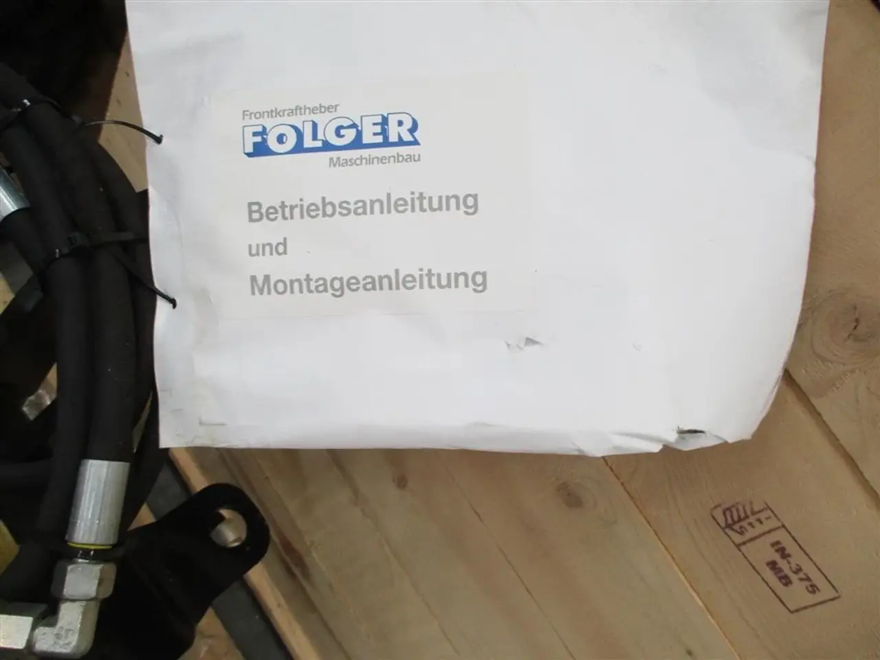 Billede 8 - - - - Folger 1800kg frontlift og Folger front PTO med 1000omd