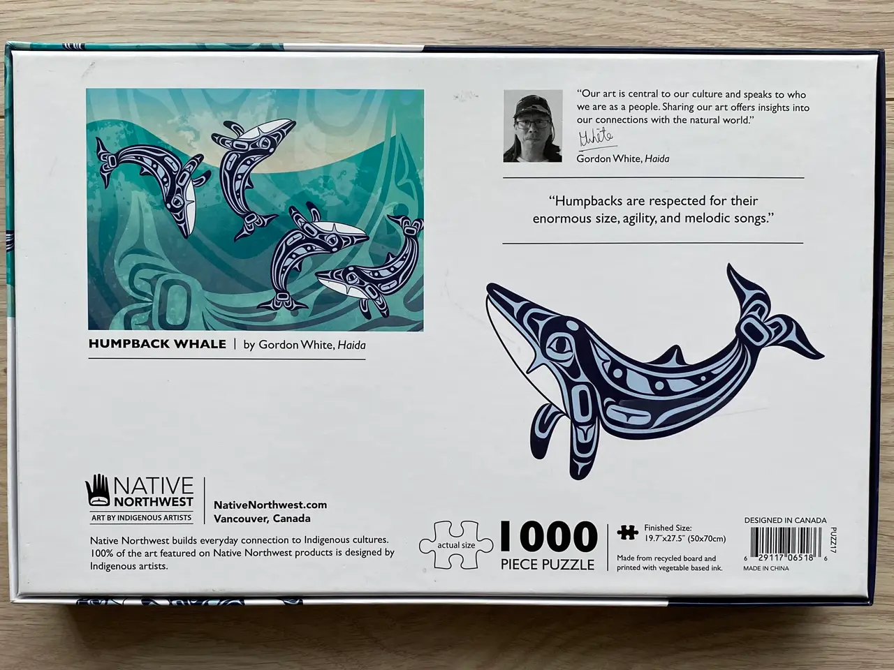 Billede 2 - Humpback Whale (Gordon White) 1000 brikker