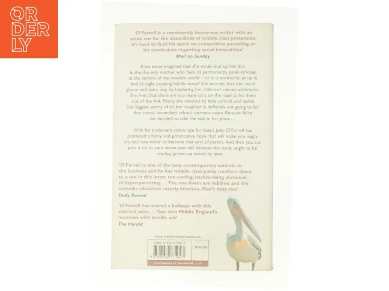 Billede 2 - May Contain Nuts by John O'Farrell af John O'Farrell (Bog)