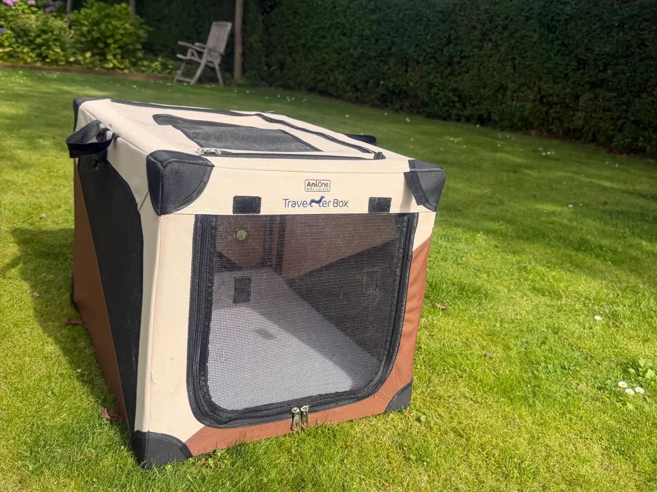 Billede 1 - AniOne Traveler Box transportkasse til hund/kat