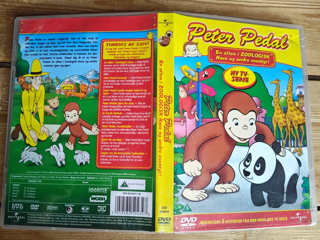 Billede 1 - Peter Pedal i zoologisk have og andre eventyr DVD