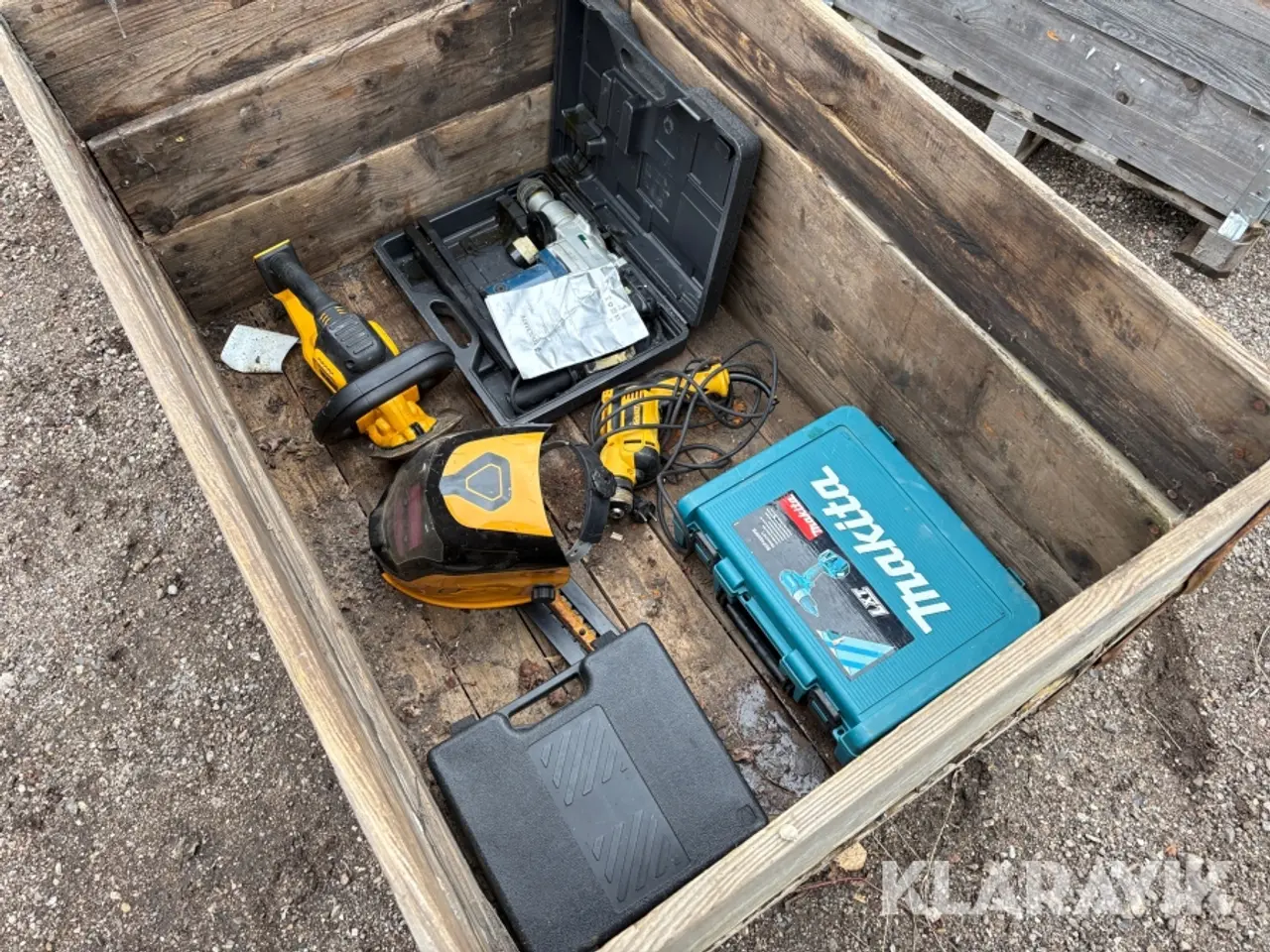 Billede 7 - Blandet parti elværktøj DeWalt, Makita, Toolmate - 6 styk