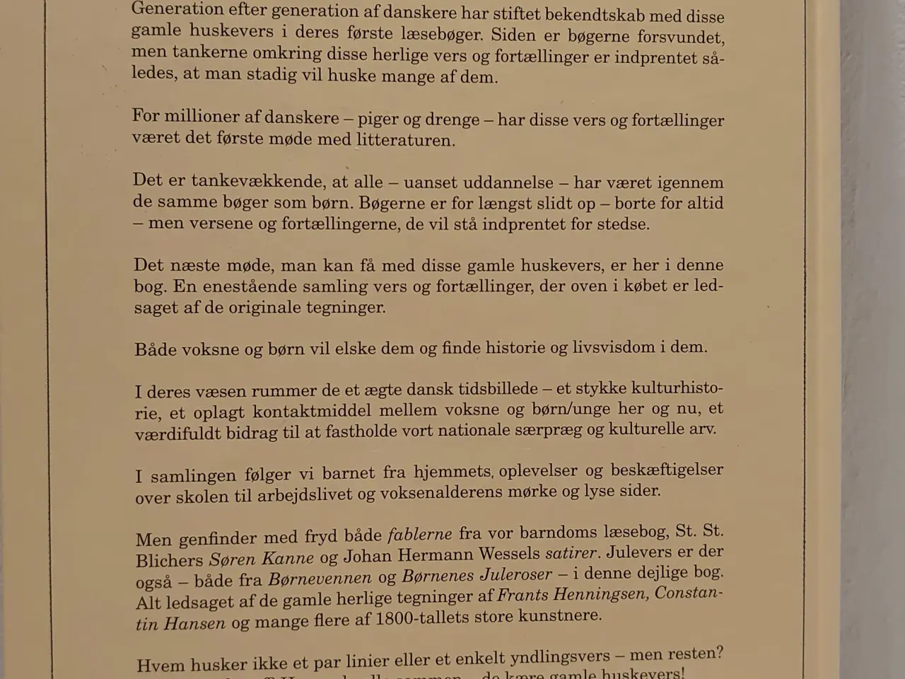 Billede 2 - "De gamle huskevers" samlet af Fritz Haack.