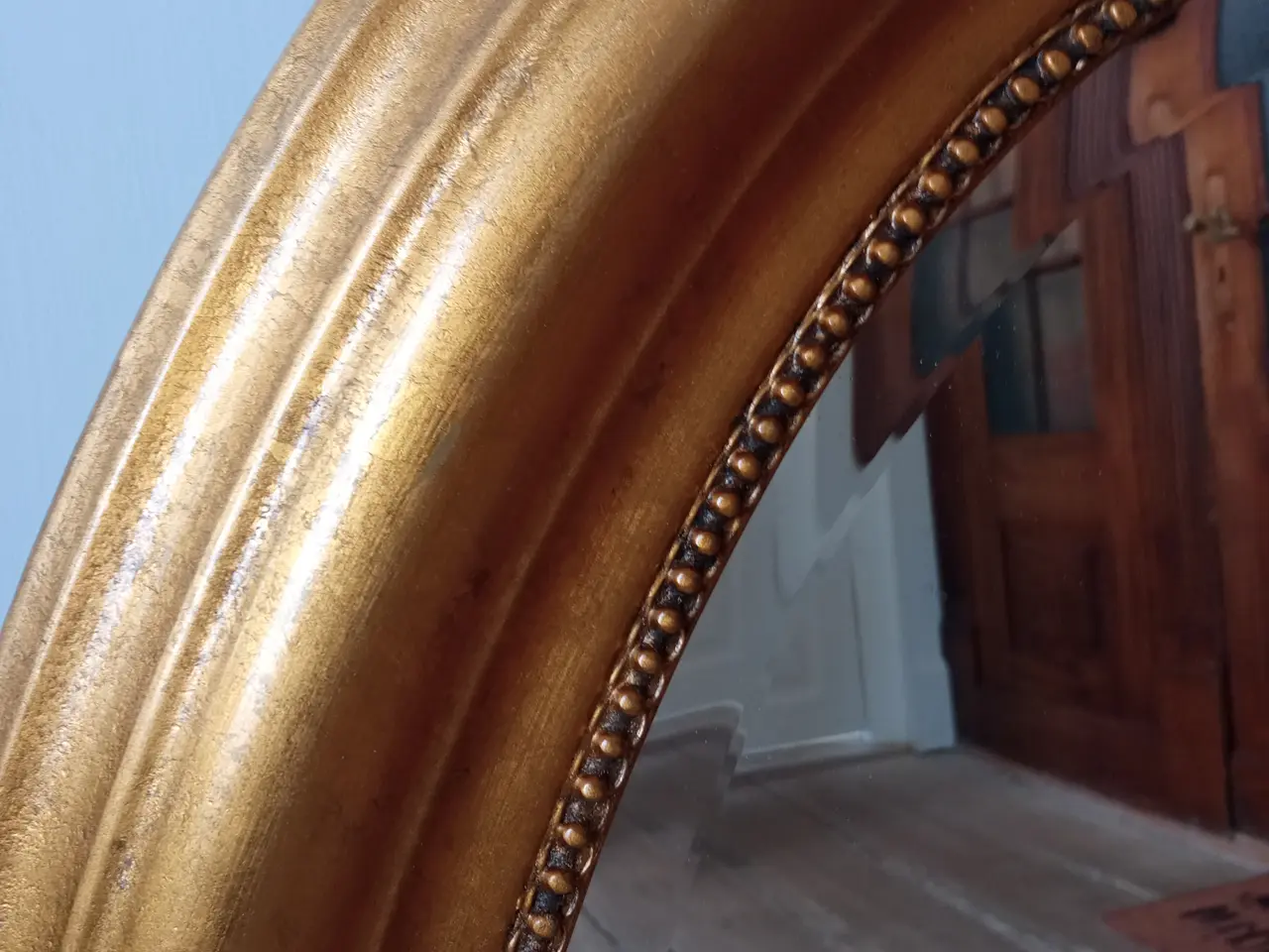 Billede 2 - Super flot vintage spejl med guldramme