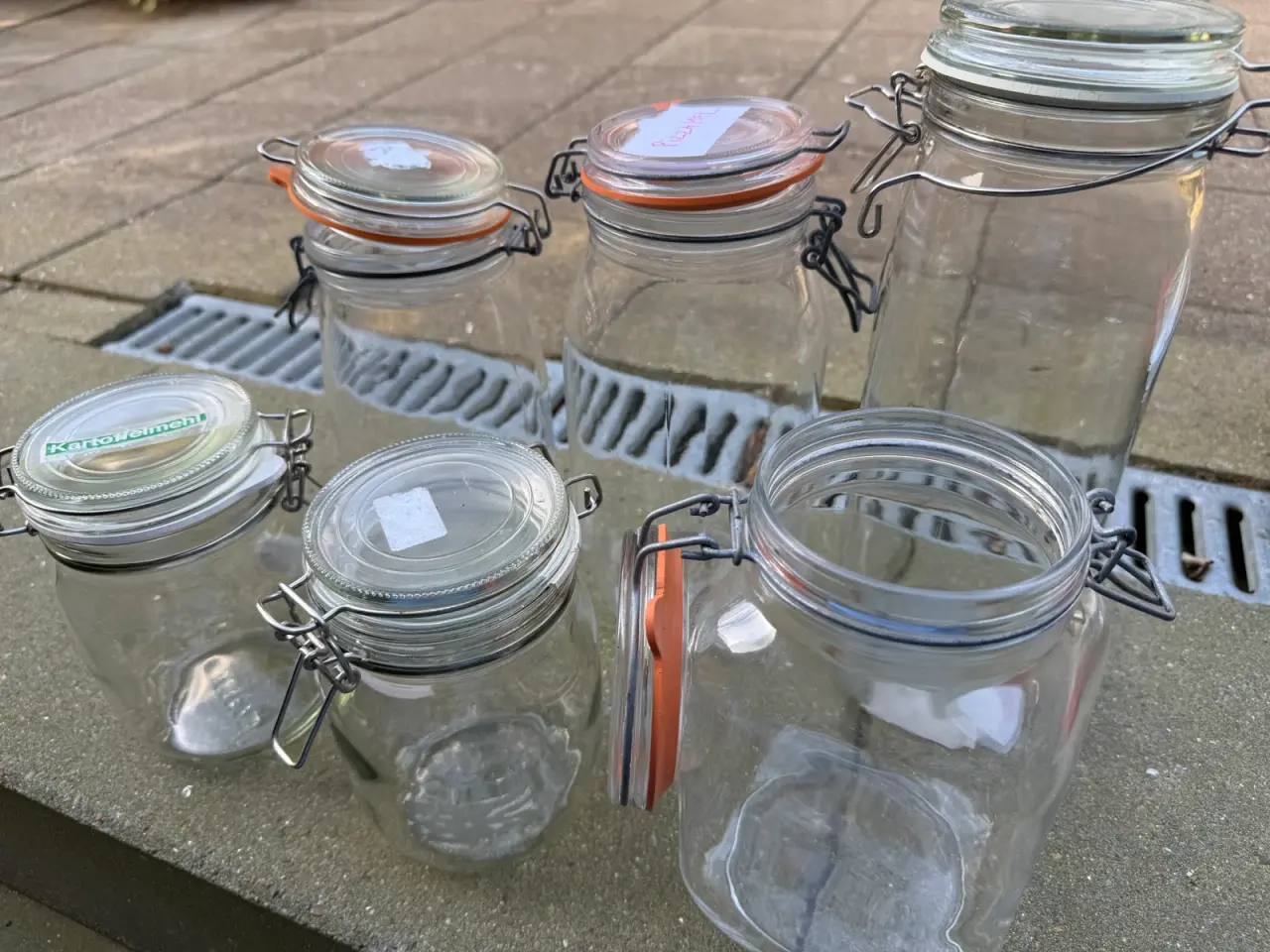 Billede 1 - Sylteglas, krydderi glas