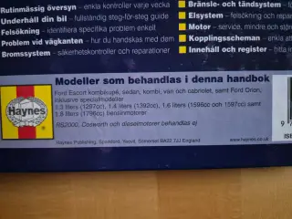 Haynes Manual. Ford Escort og Orion.