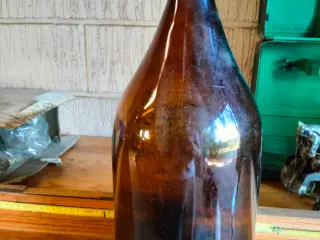 Kæmpe 5-liters bryggeriflaske fra Nykøbing F. Bryg