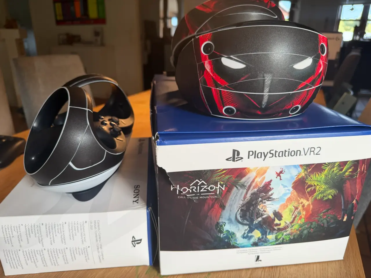 Billede 1 - PS VR2 pakke med ladestation og opgraderet rem