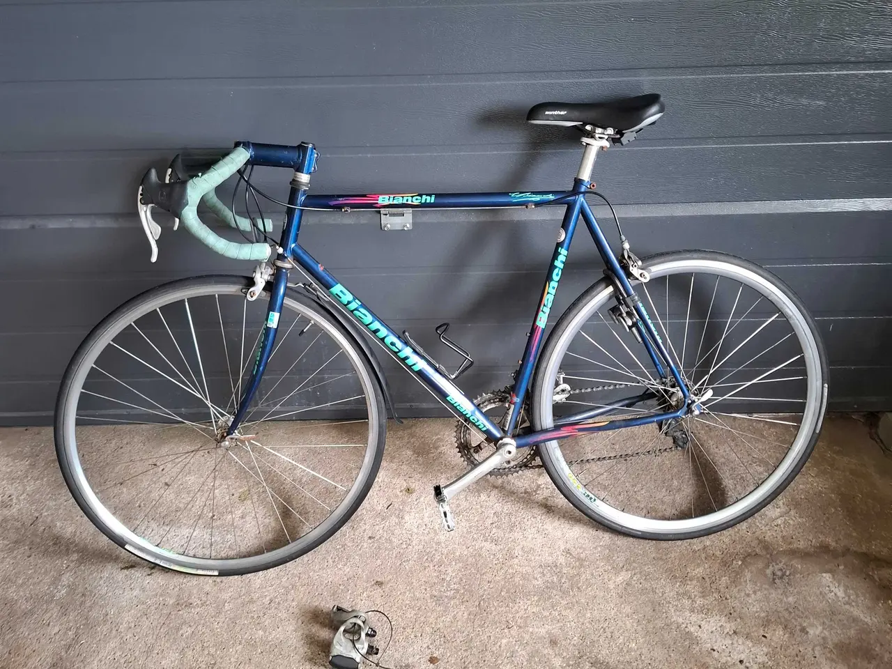 Billede 1 - Klassisk Bianchi racercykel – køre klar og inkl. k