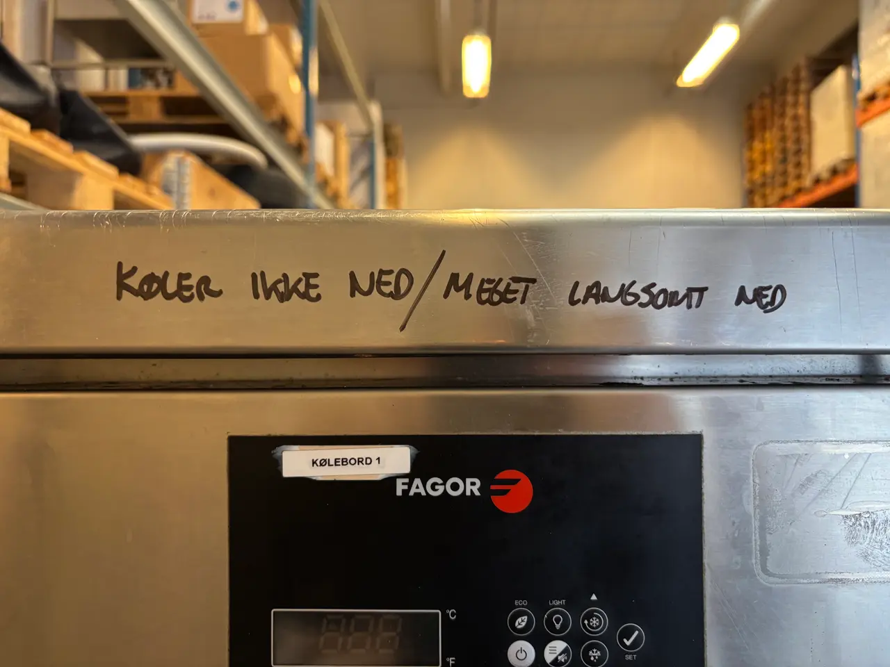 Billede 3 - Kølebord, se tekst FAGOR Concept