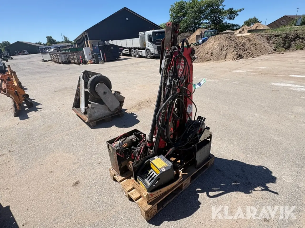 Billede 1 - Kran Fassi Micro M15A.12 til ladbil eller trailer