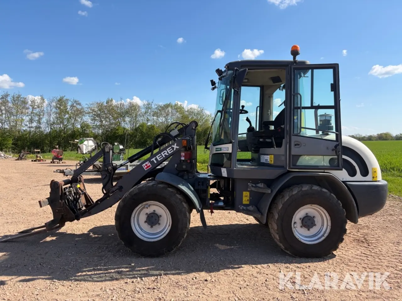 Billede 2 - Minilæsser Terex TL65 med skovl og pallegaffel