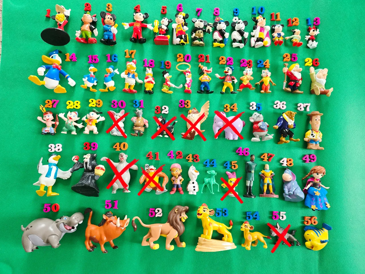 Billede 1 - Disney figurer til 20,- pr. stk.