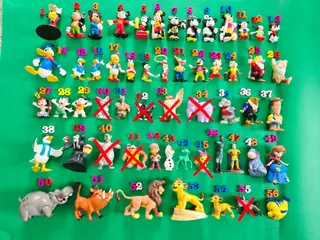 Disney figurer til 20,- pr. stk.