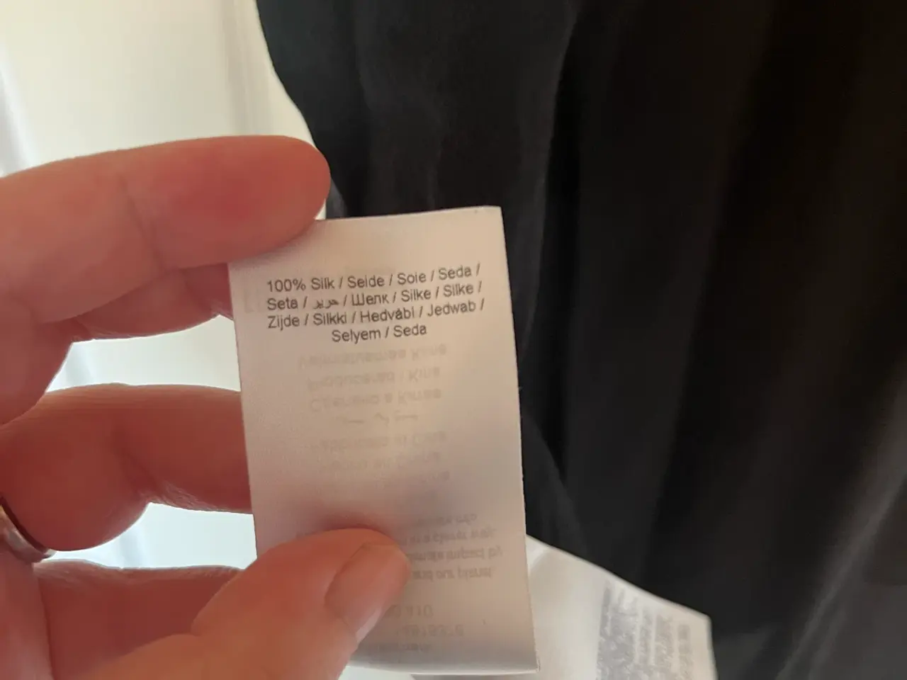 Billede 5 - Sort silkebukser fra InWear