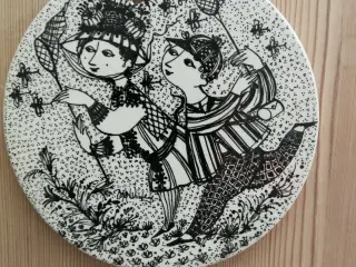Platter, Bjørn Wiinblad ,12 stk.Alle måneder.