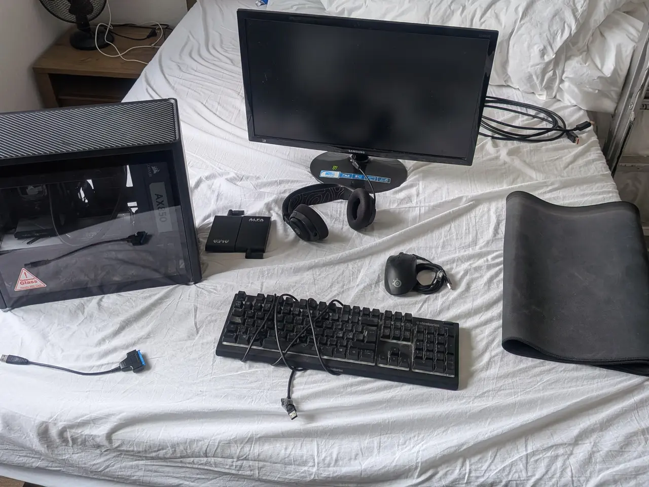Billede 1 - ITX Gaming PC + Skærm + Perifere + Ekstra