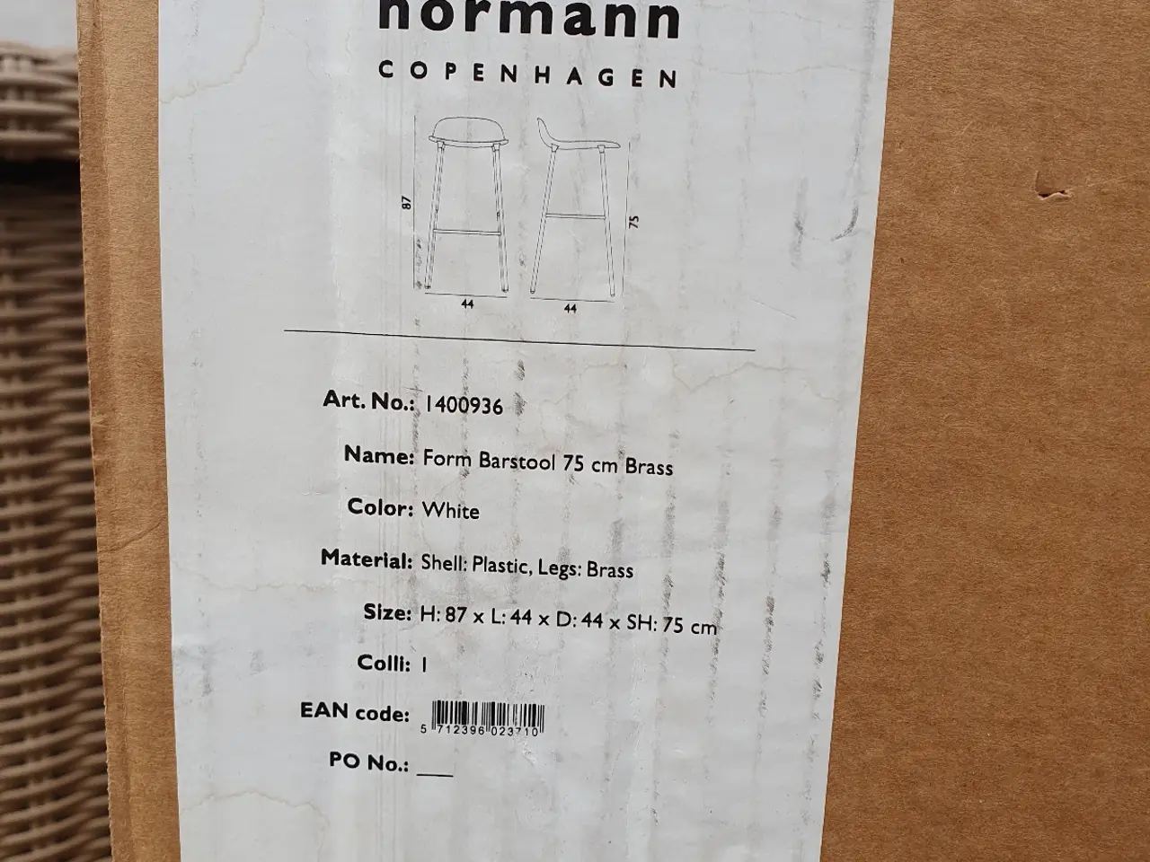 Billede 5 - Form barstol fra Normann Copenhagen 