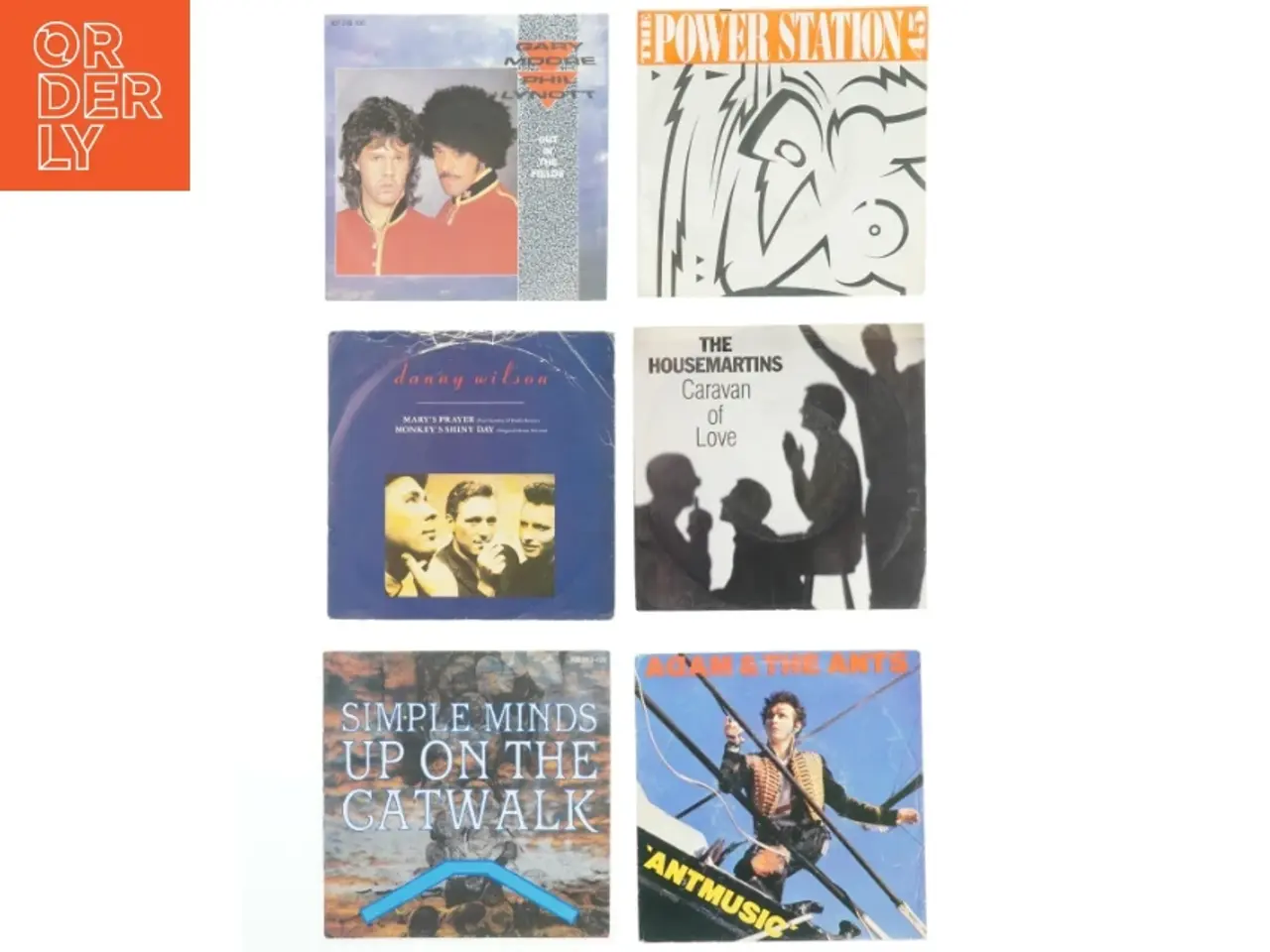 Billede 1 - Samling af 7” vinylsingler (str. Ø. 17,5 cm)
