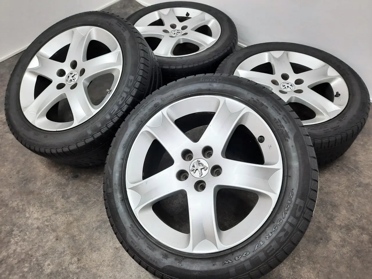 Billede 2 - 5x108 17" ET49 Peugeot fælge