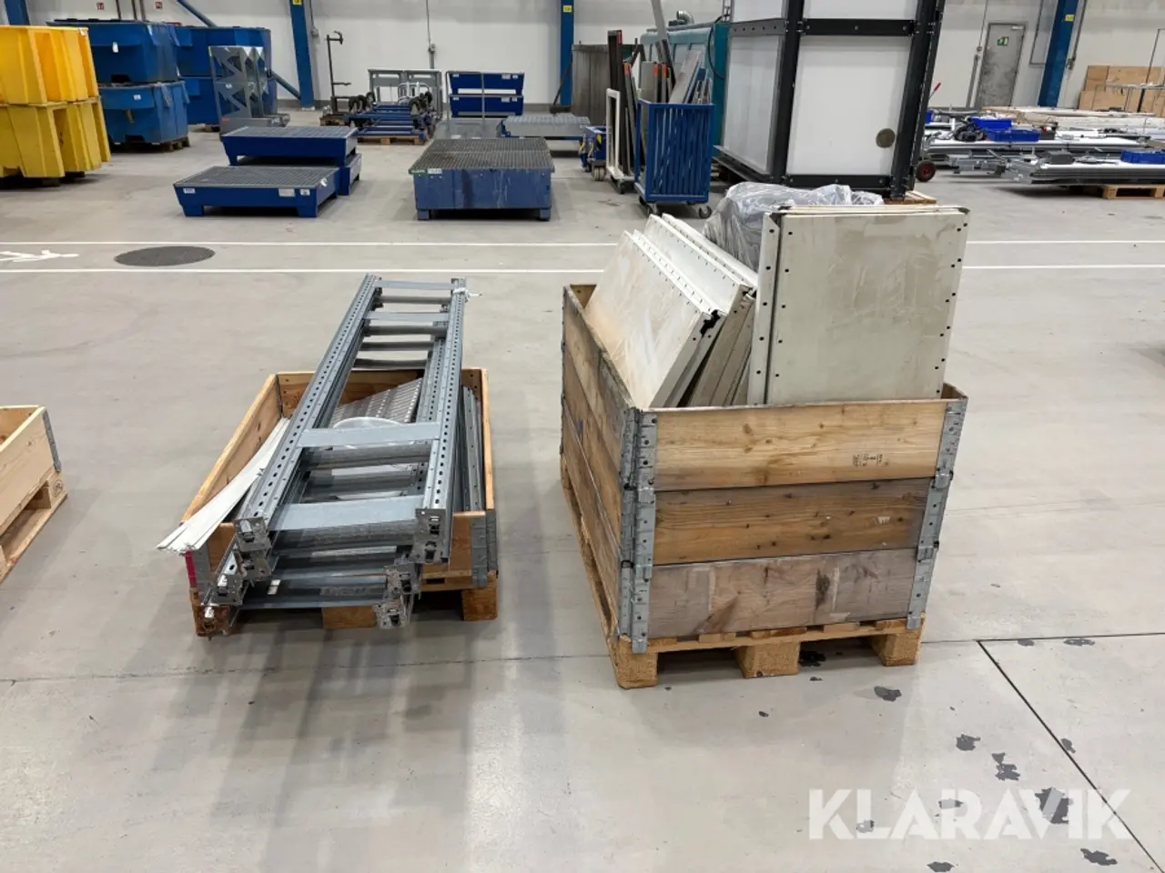 Billede 5 - Pallereol - 8 stigereoler med hylder