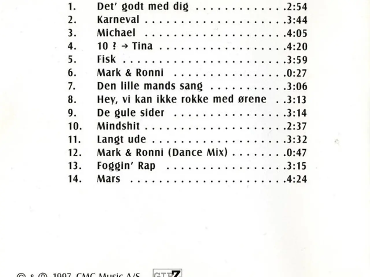 Billede 2 - Shu•bi•du@* – Shu•bi•du@ 16 – CD