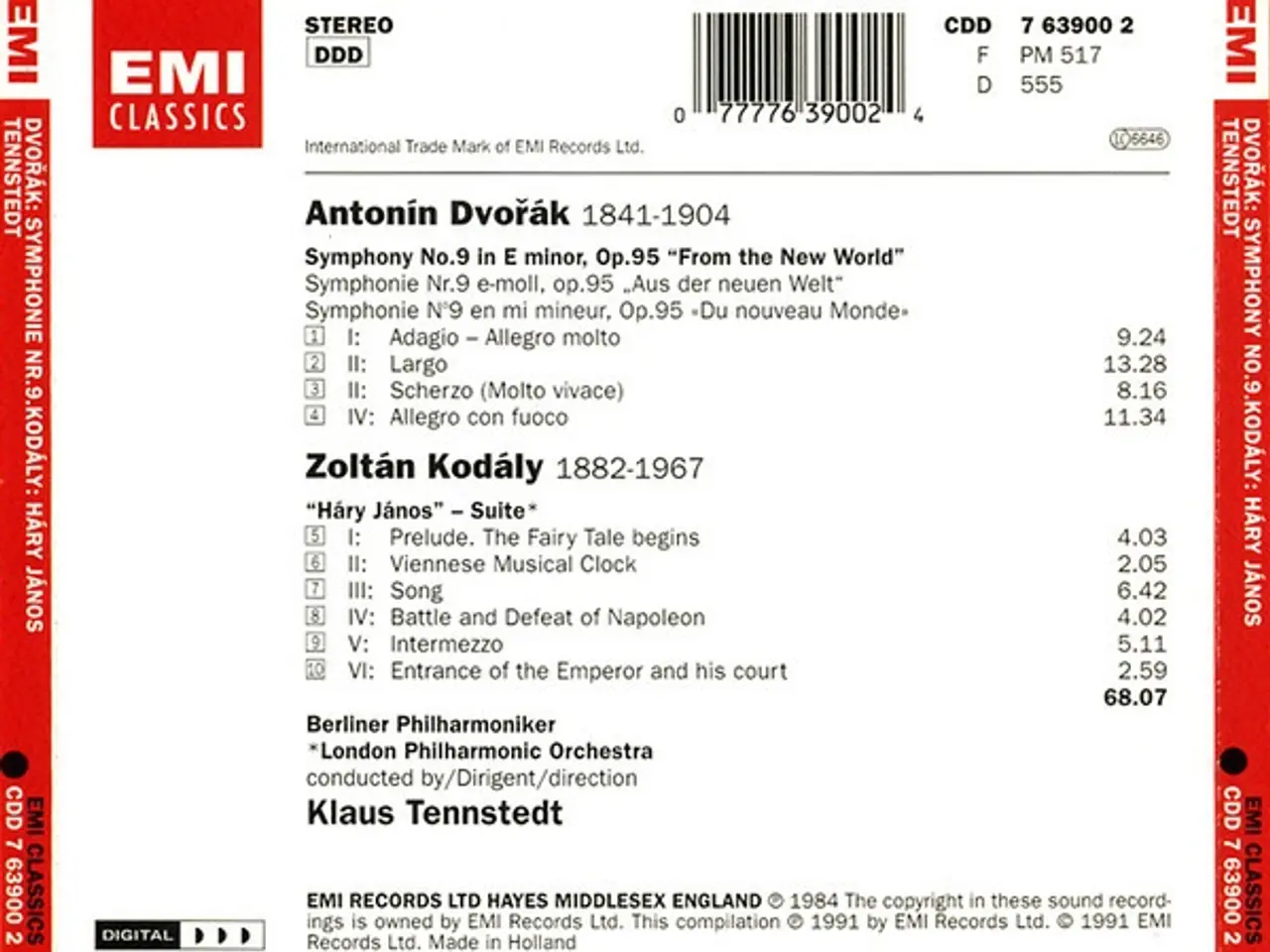Billede 2 - Dvořák* – Symphony No. 9 "From The New World" – CD