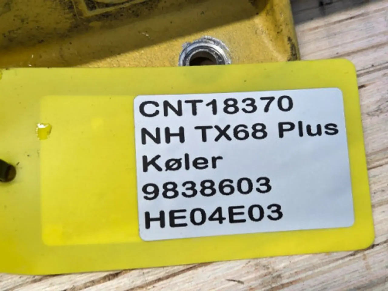 Billede 15 - New Holland TX68 Køler 9838603