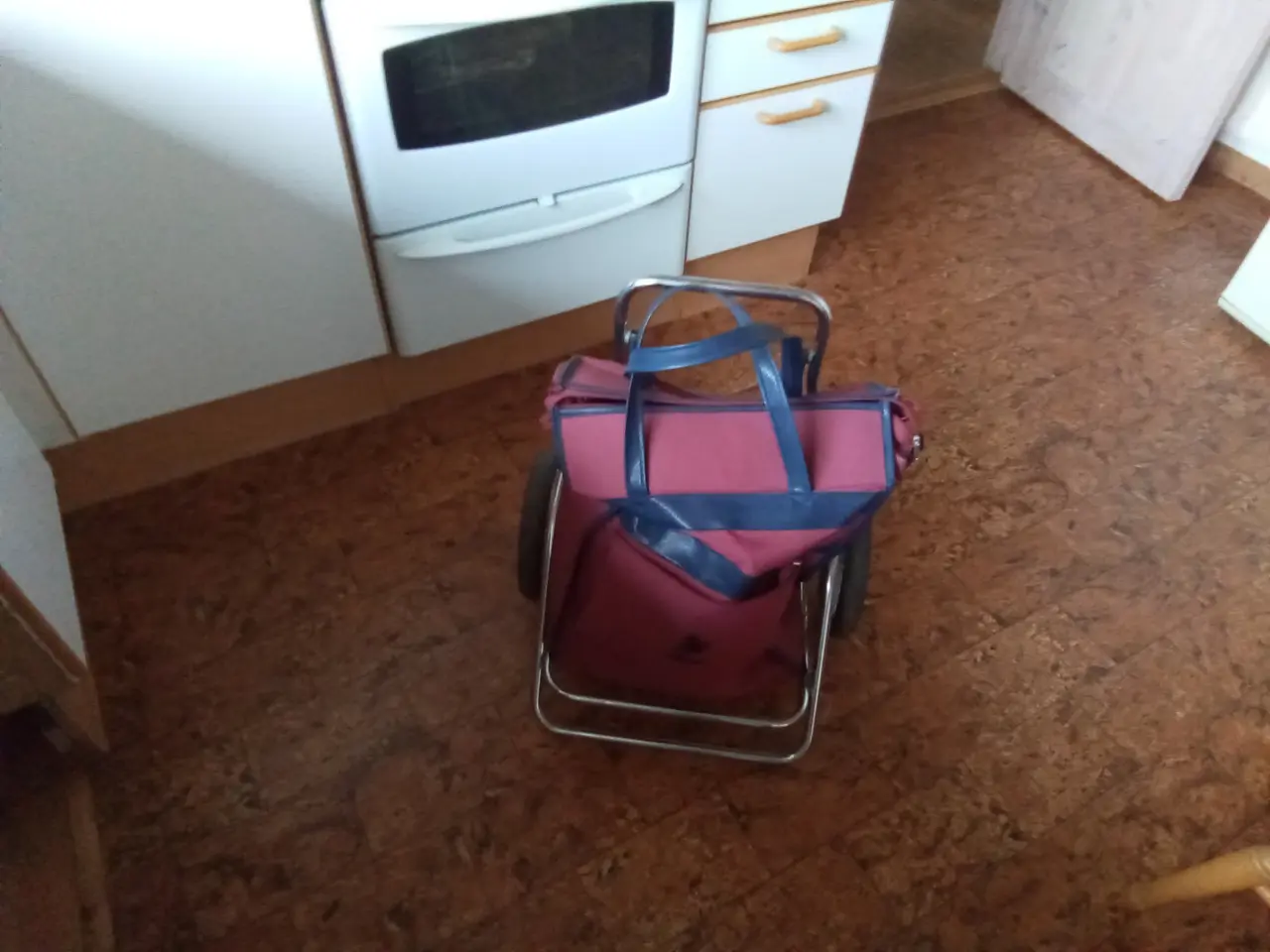 Billede 1 - Indkøbsvogn aftagelig taske 