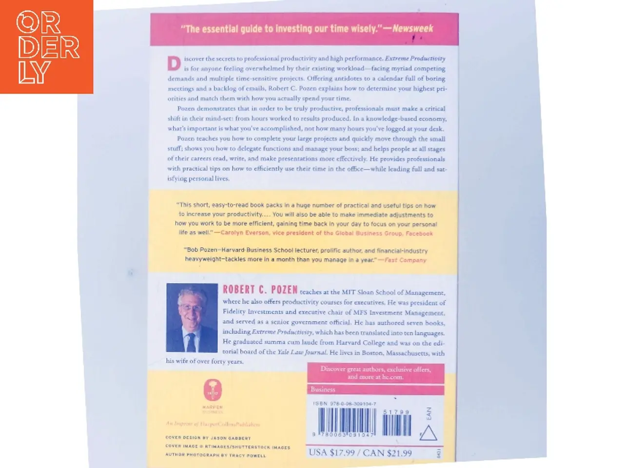 Billede 3 - Extreme Productivity: Boost Your Results, Reduce Your Hours af Robert C. Pozen (Bog)