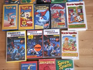 Tegnefilm på VHS