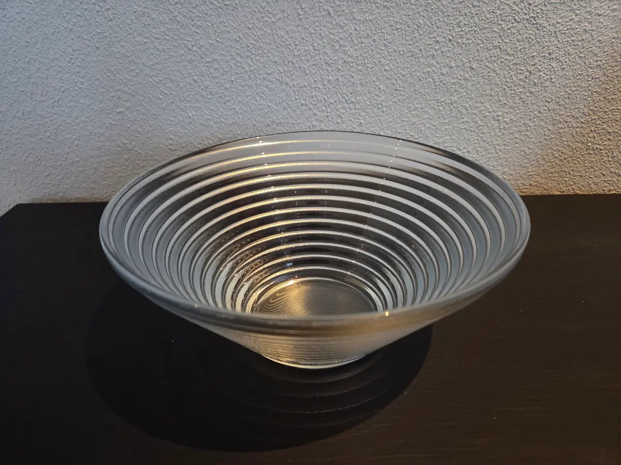 Billede 2 - Iittala Aino Aalto skål – Klar glas – Ø20 cm