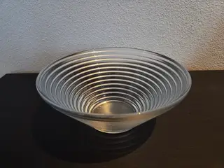 Iittala Aino Aalto skål – Klar glas – Ø20 cm
