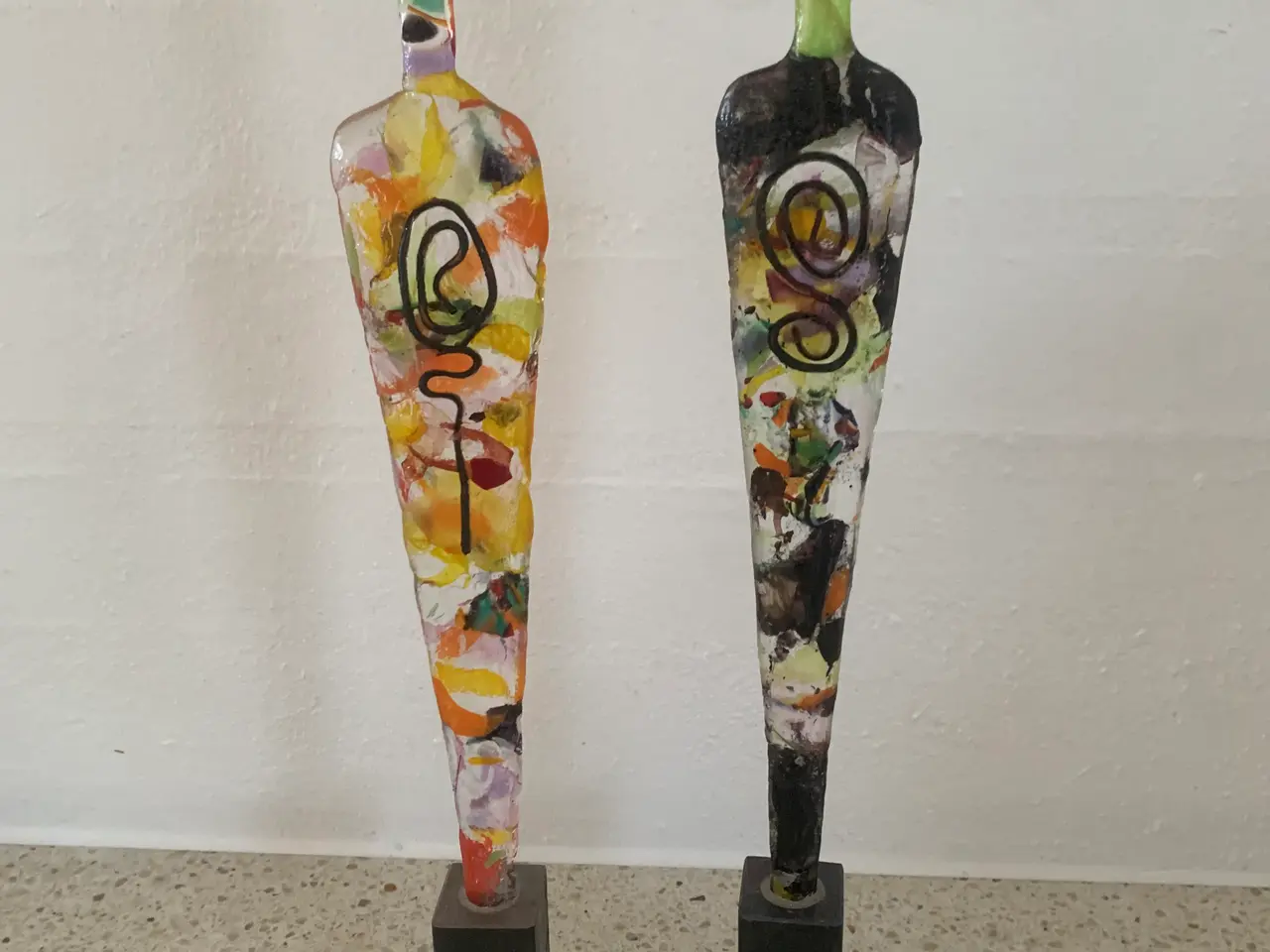 Billede 1 - Glasfigurer i flotte farver