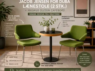 Jacob Jensen stole/ Magnus Olesen bord