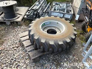 Dæk med fælg Solideal All Terrain 1 styk