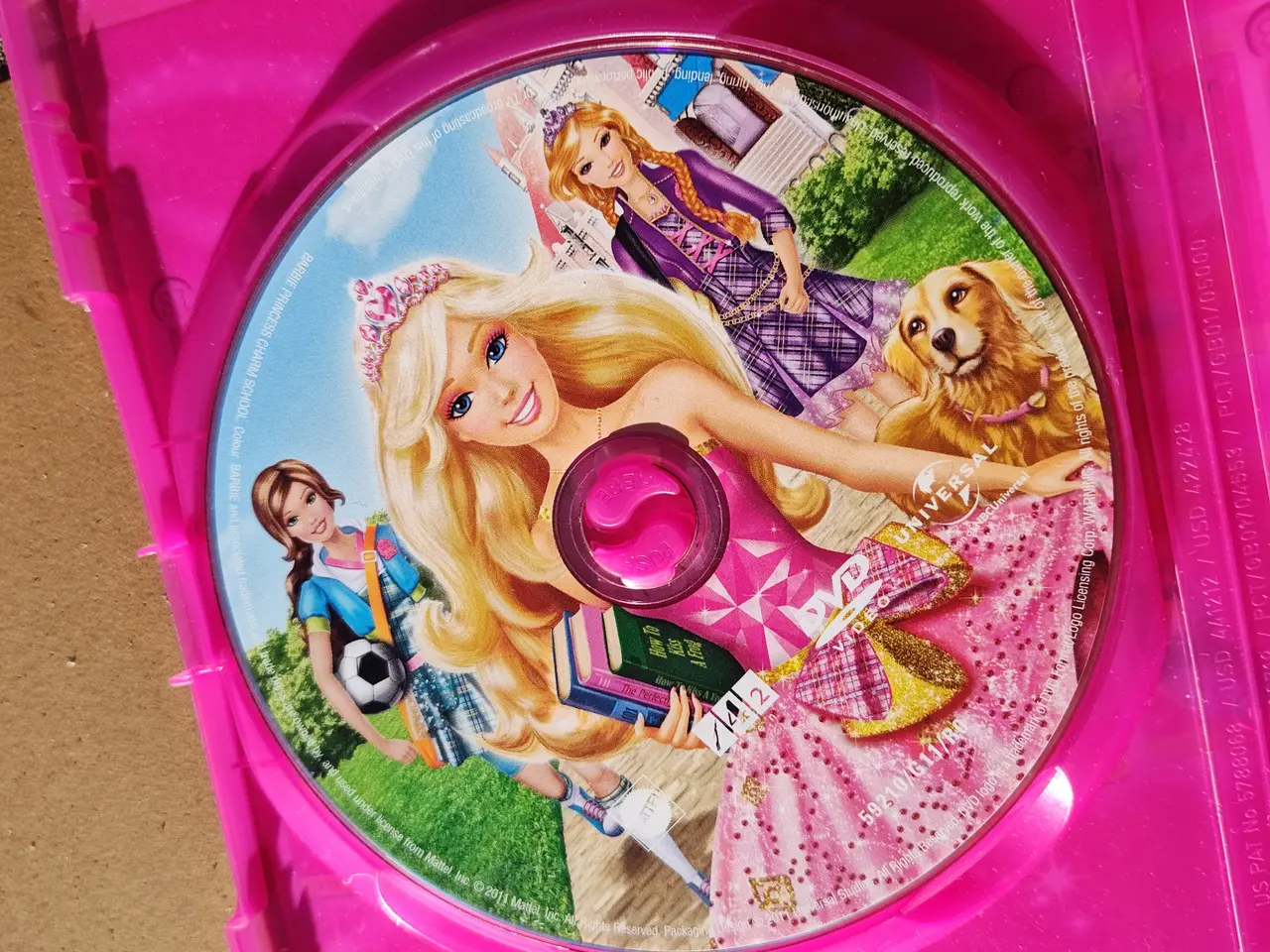 Billede 2 - Barbie Prinsesse Akademiet DVD