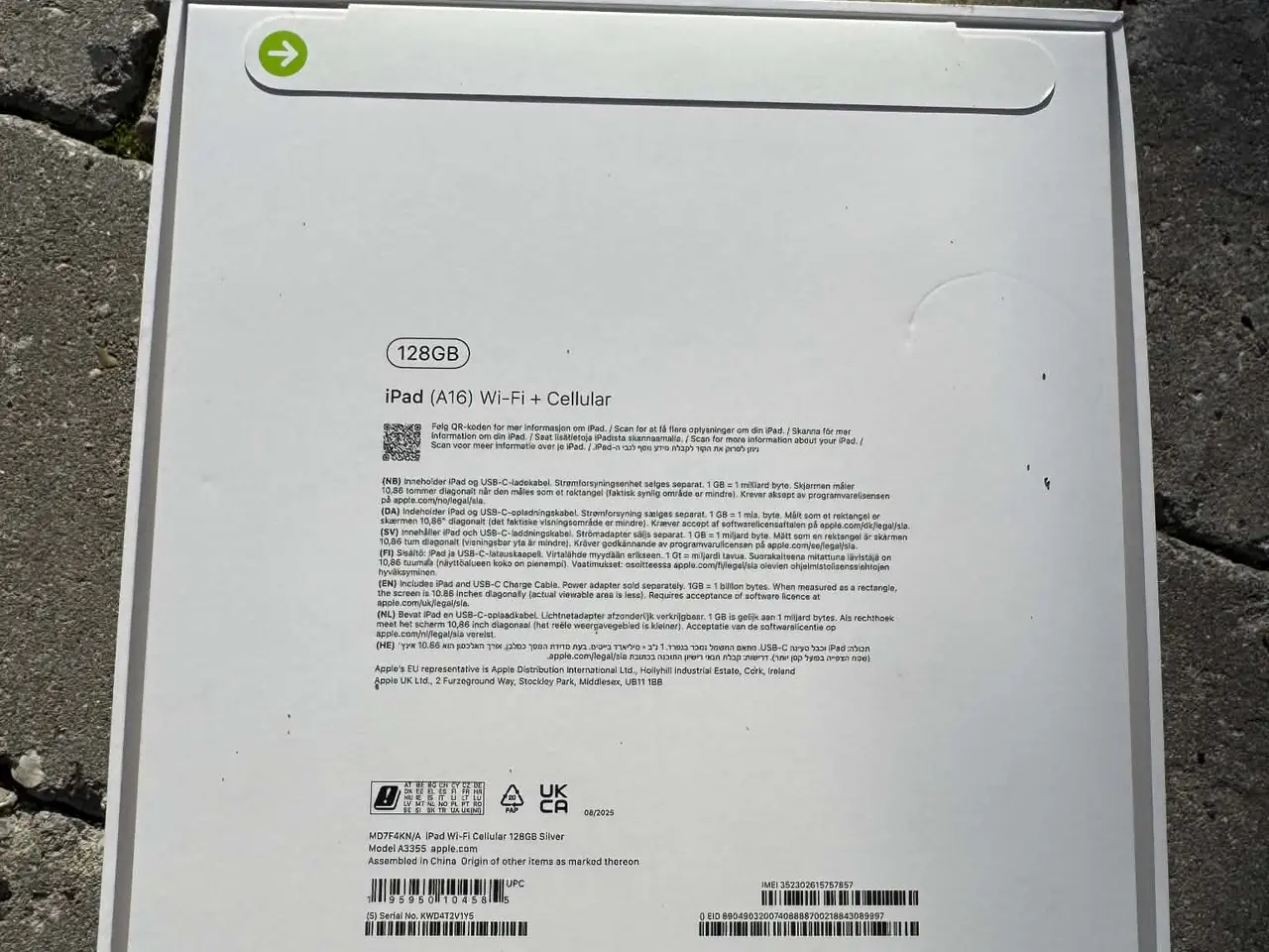 Billede 2 - Apple Ipad A16 Wi-Fi + Cellular