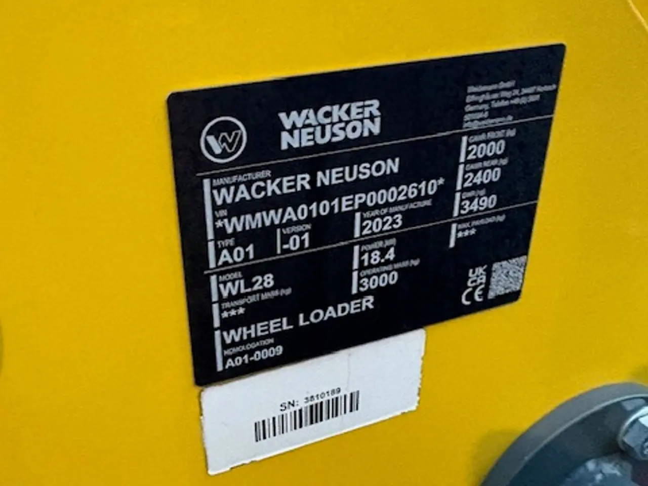 Billede 13 - Wacker Neuson WL28 LUKKET KABINE, SKOVL OG GAFLER, HYDRAULISK SKIFT
