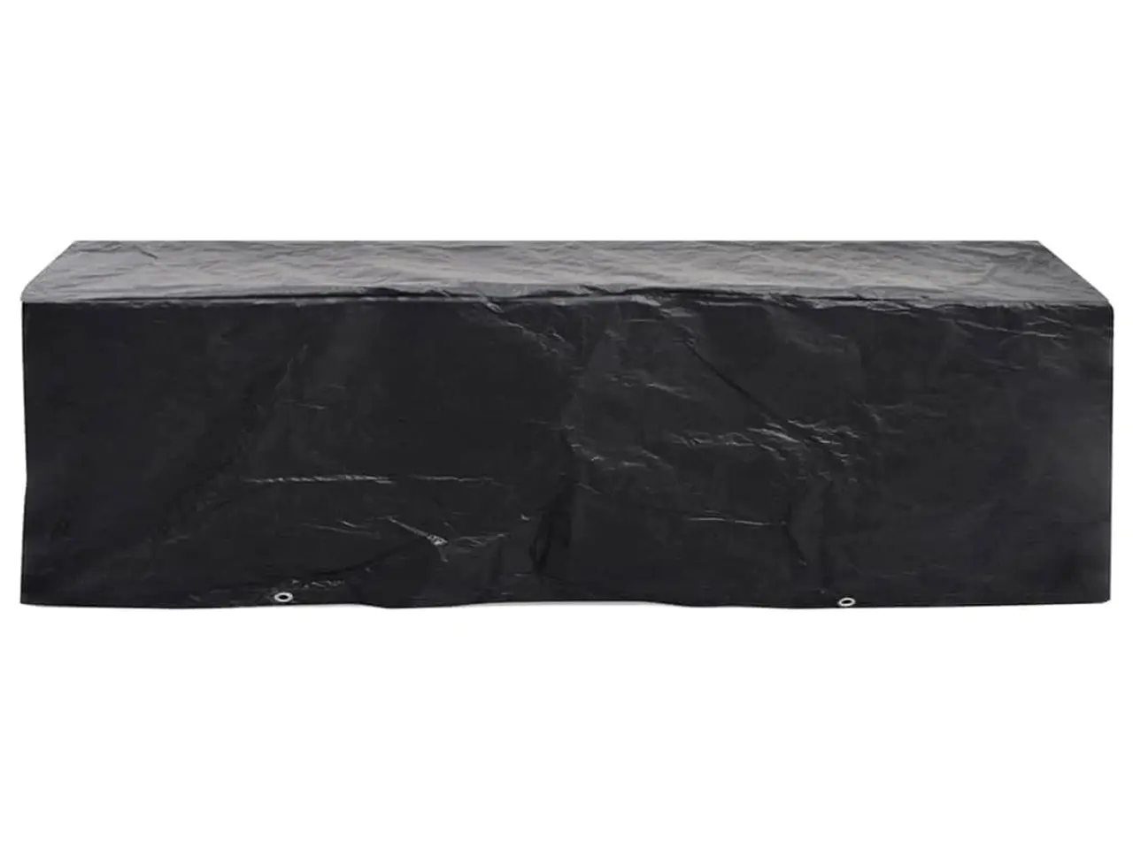 Billede 4 - Havemøbelovertræk 2 stk. med 8 snørehuller - 218 × 77 × 55 cm, sort