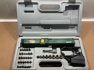 Eagle Stangskruetrækker 3,6 V med tilbehør