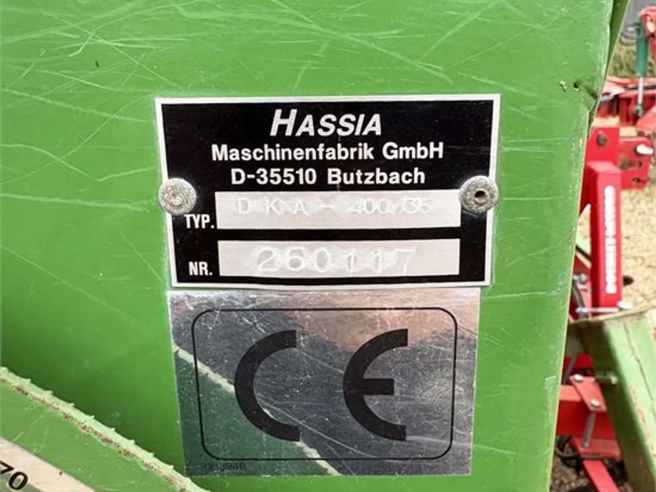 Billede 25 - Hassia DKA 400 Såsæt - 4 Meter