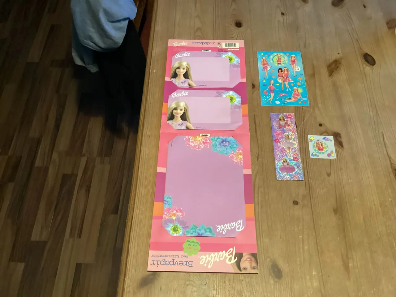 Billede 9 - Barbie Bøger, Brevpapir, Kugleramme