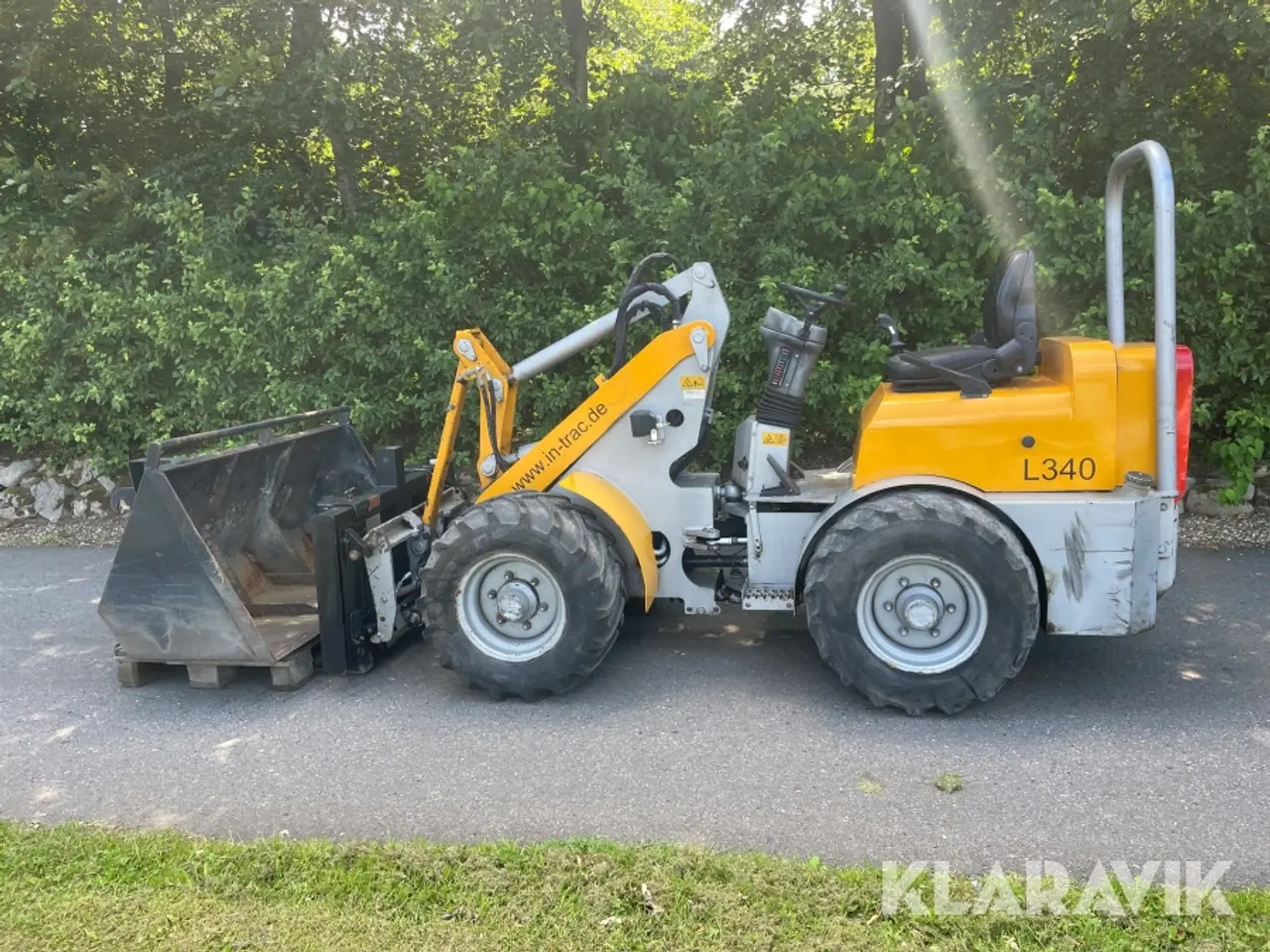 Billede 8 - Minilæsser In-Trac L340 med tilbehør