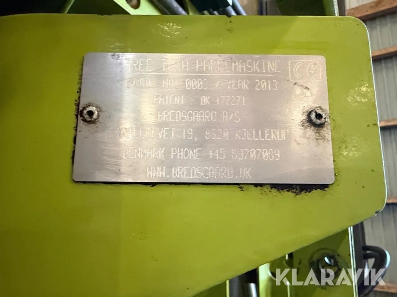 Billede 7 - Palleteringsmaskine Tree Tech til juletræer