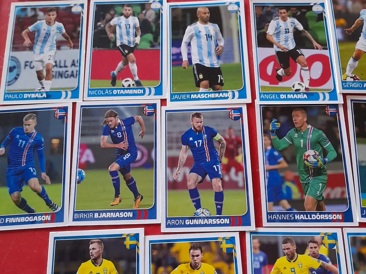 Billede 1 - 27 stk Panini fodboldkort.